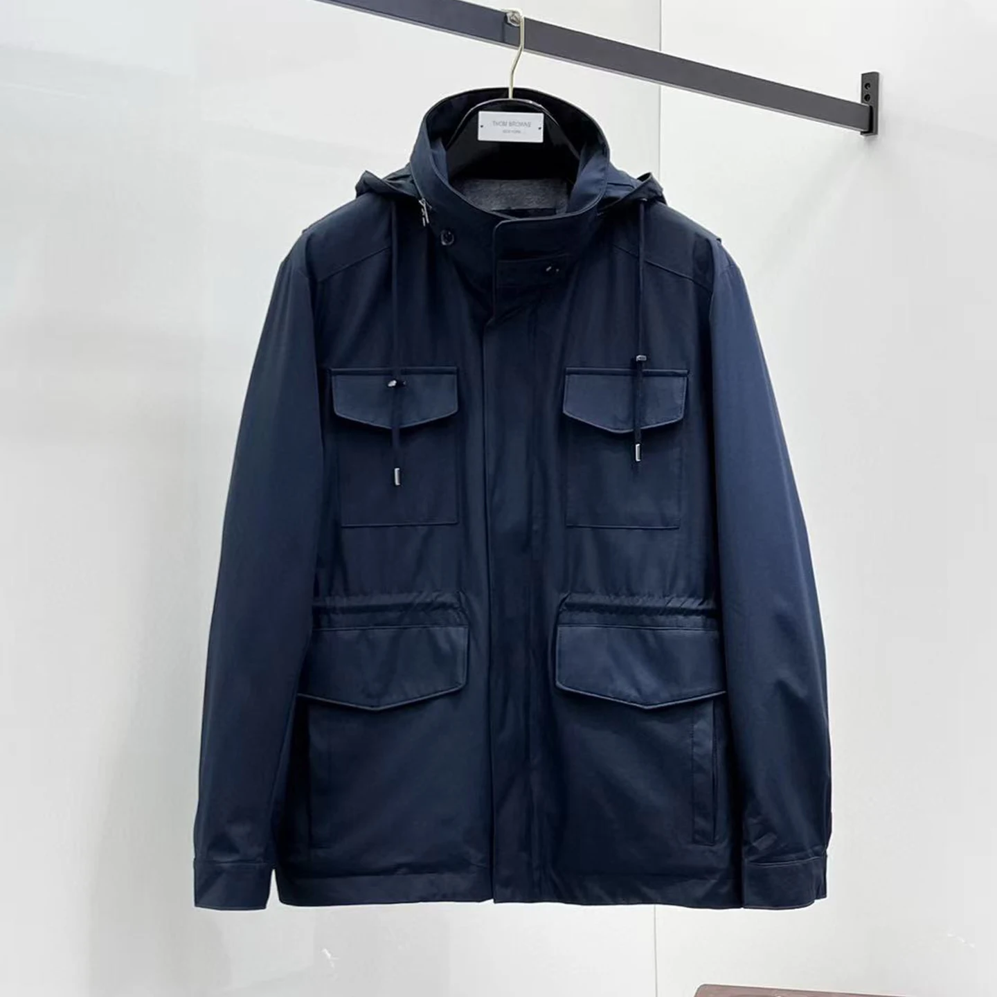 

LP 25aw Multi-pocket Windproof Traveler Hooded Jacket Men's Jacket