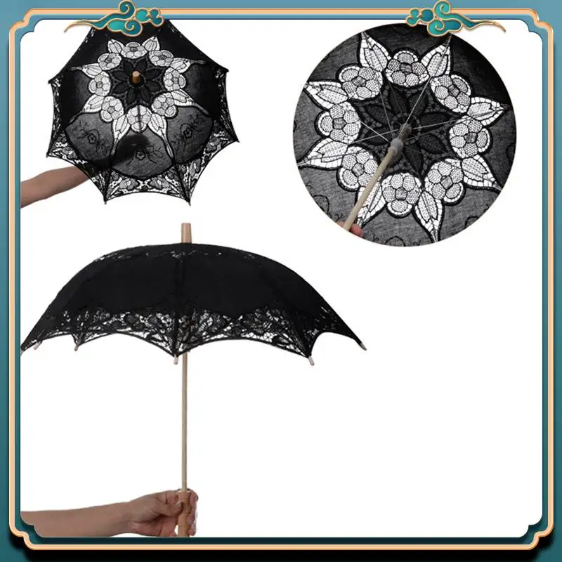 Picture 3: Latest Extra Large Pure Handmade Decorative Craft Umbrella Western Stage Performance Umbrella
