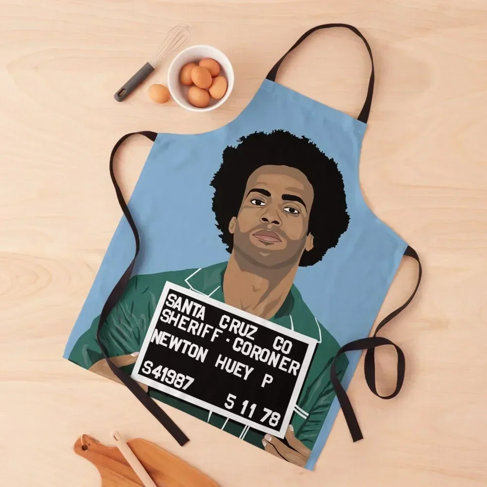 Mugshot Apron painting For Cosmetologist Apron