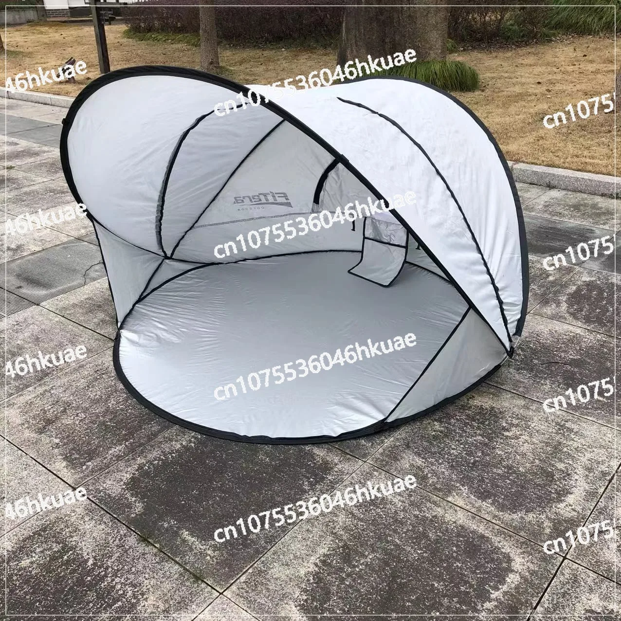 Beach tent seaside windproof water canopy fully automatic simple quick open outing supplies small outdoor folding