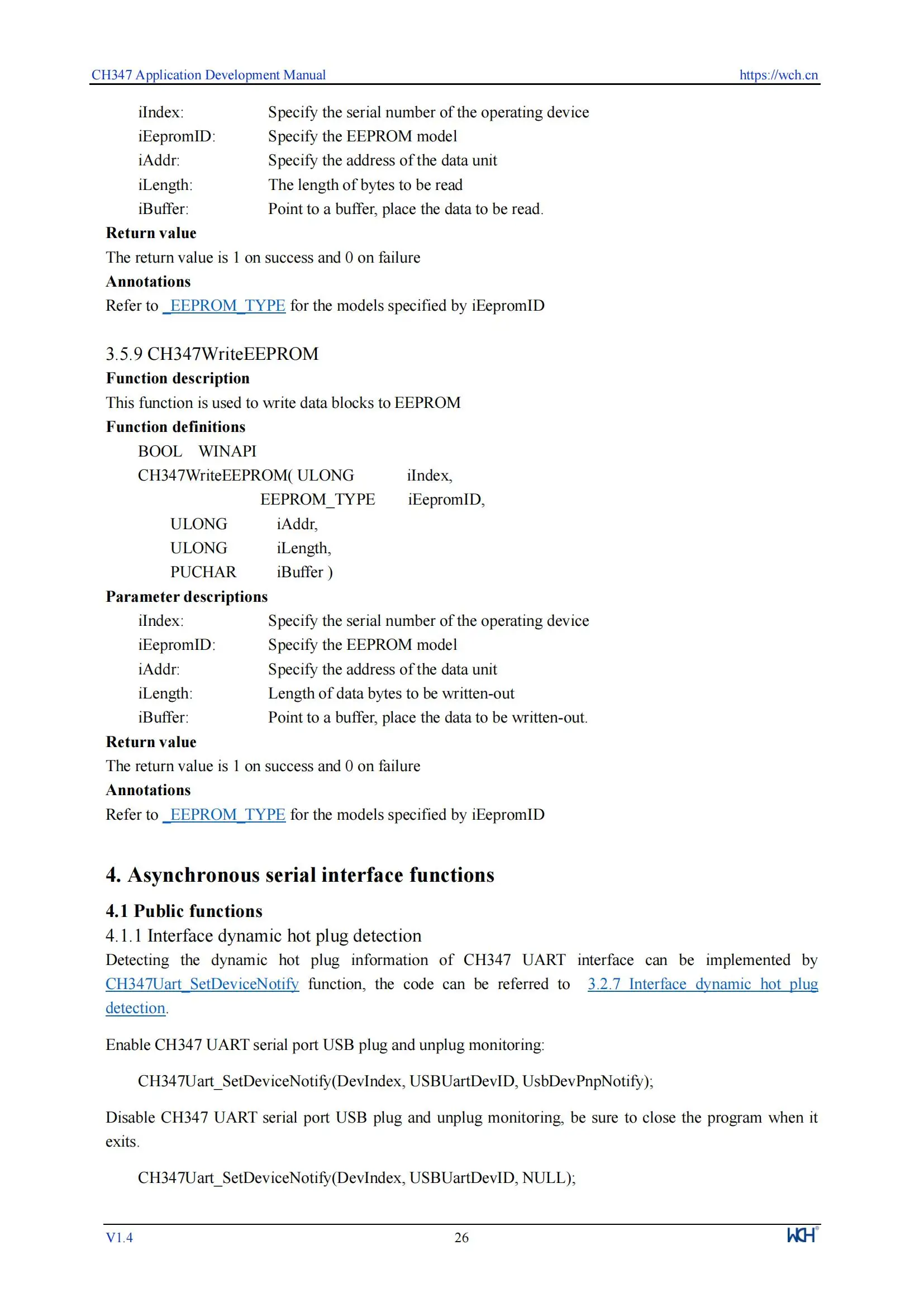 CH347 Entwicklungsboard 480 Mbit/s Hi-Speed USB Bus zu seriellem Chip CH347F/T Evaluierungsboard – Detail 38