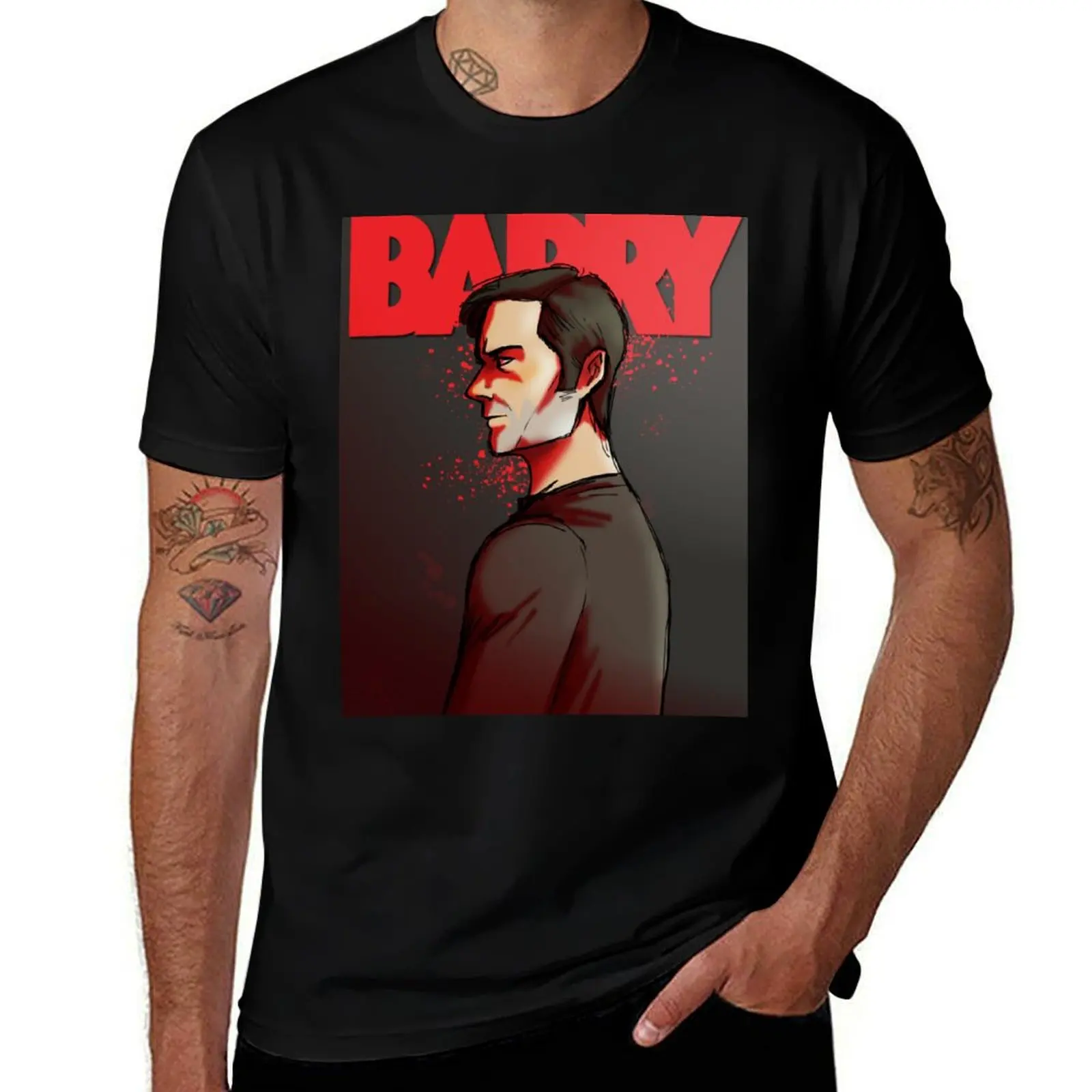 

T-Shirt Barry t cotton man quality shirt shirt man T-Shirt cotton luxury t t man high shirt
