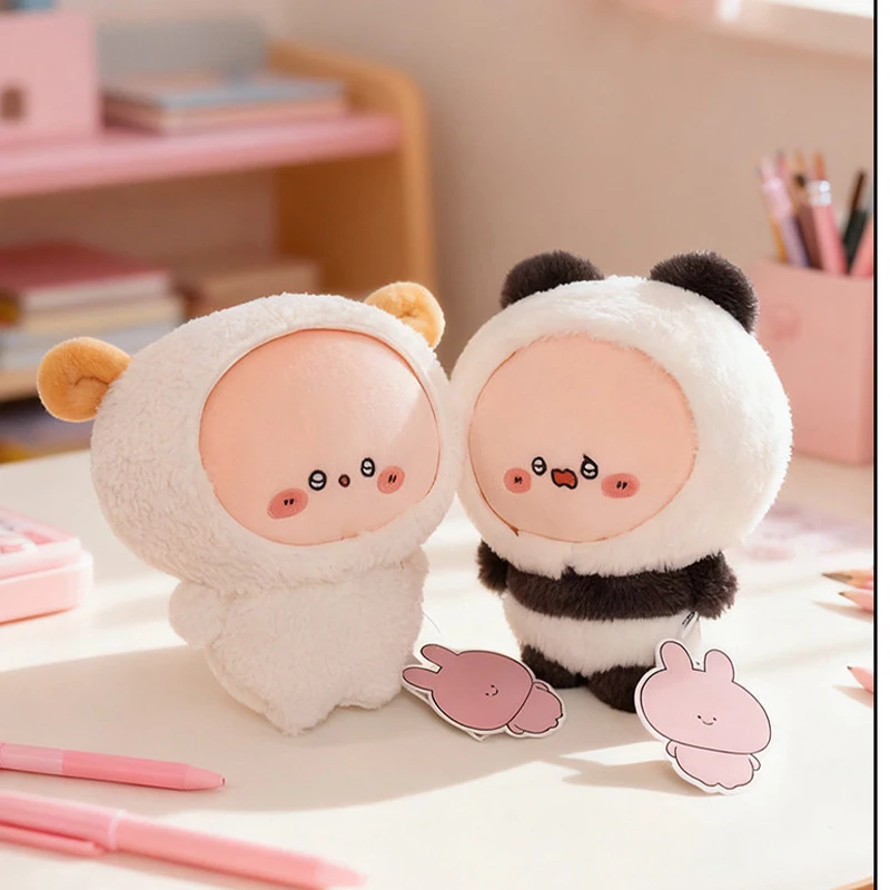 Youyou Asamimi Cute Soft Plush U Neck Pillow Comfortable Plush Back Cushion For Home Office Travel Stuffed Doll Decor Women Gift
