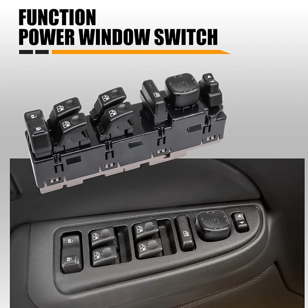 For Hummer H2 2003 2004 2005 2006 2007 Electric Master Power Window Switch Mirror Button Lifter Control Parts15883429