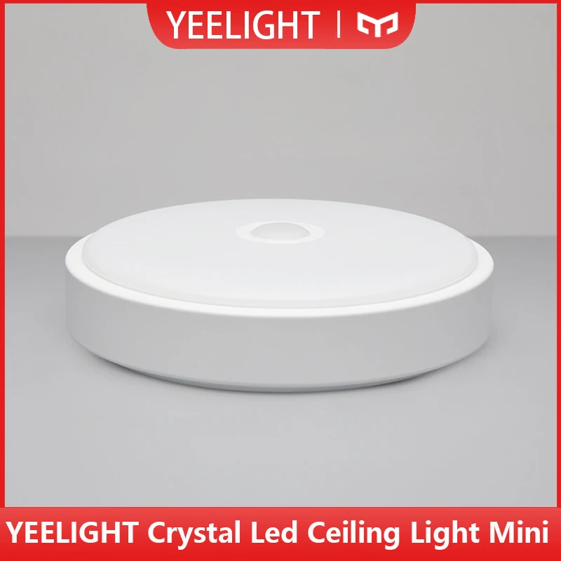 Yeelight Crystal LED Ceiling Light Mini with Human Body Auto Sensing Light Sensor 670lm High Brightness Mosquito Repellent 5700K