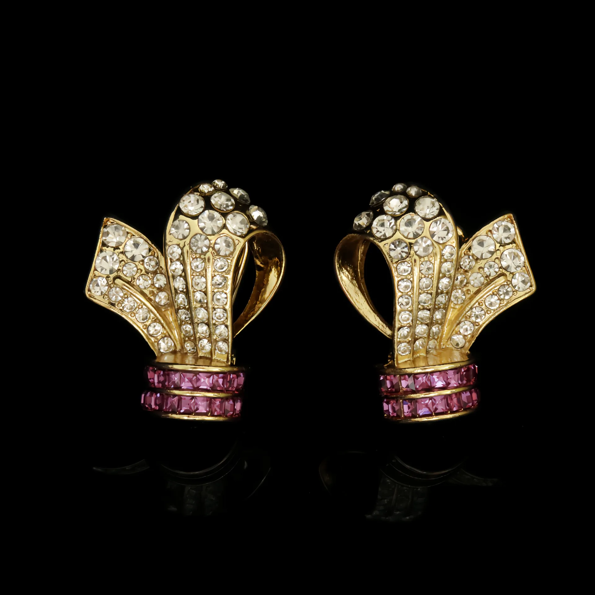 Vintage Zircon Jewelry Set for Women 2026 European And American High-End Light Luxury Earrings And Necklace Combo