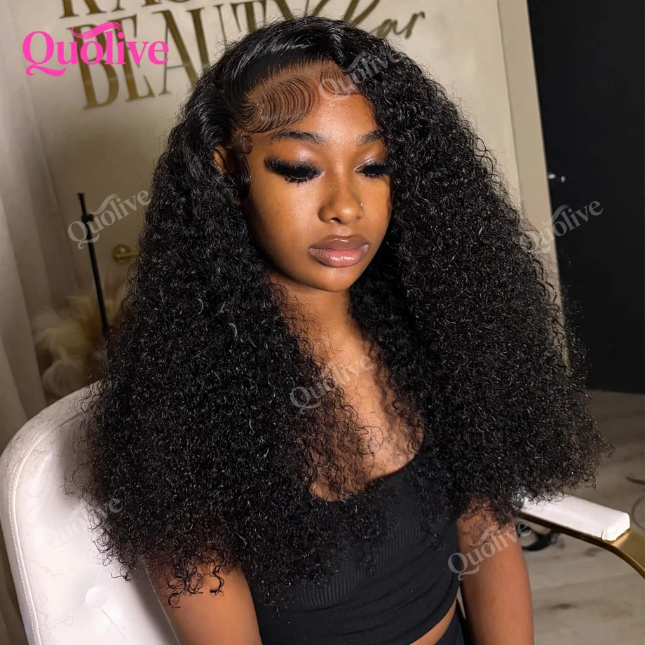 Curly Human Hair Wig Hd Lace Wig 13x6 Human Hair Wet And Wavy Lace Frontal Wig 30 40 Inch 13x4 Deep Water Wave Wigs For Woman