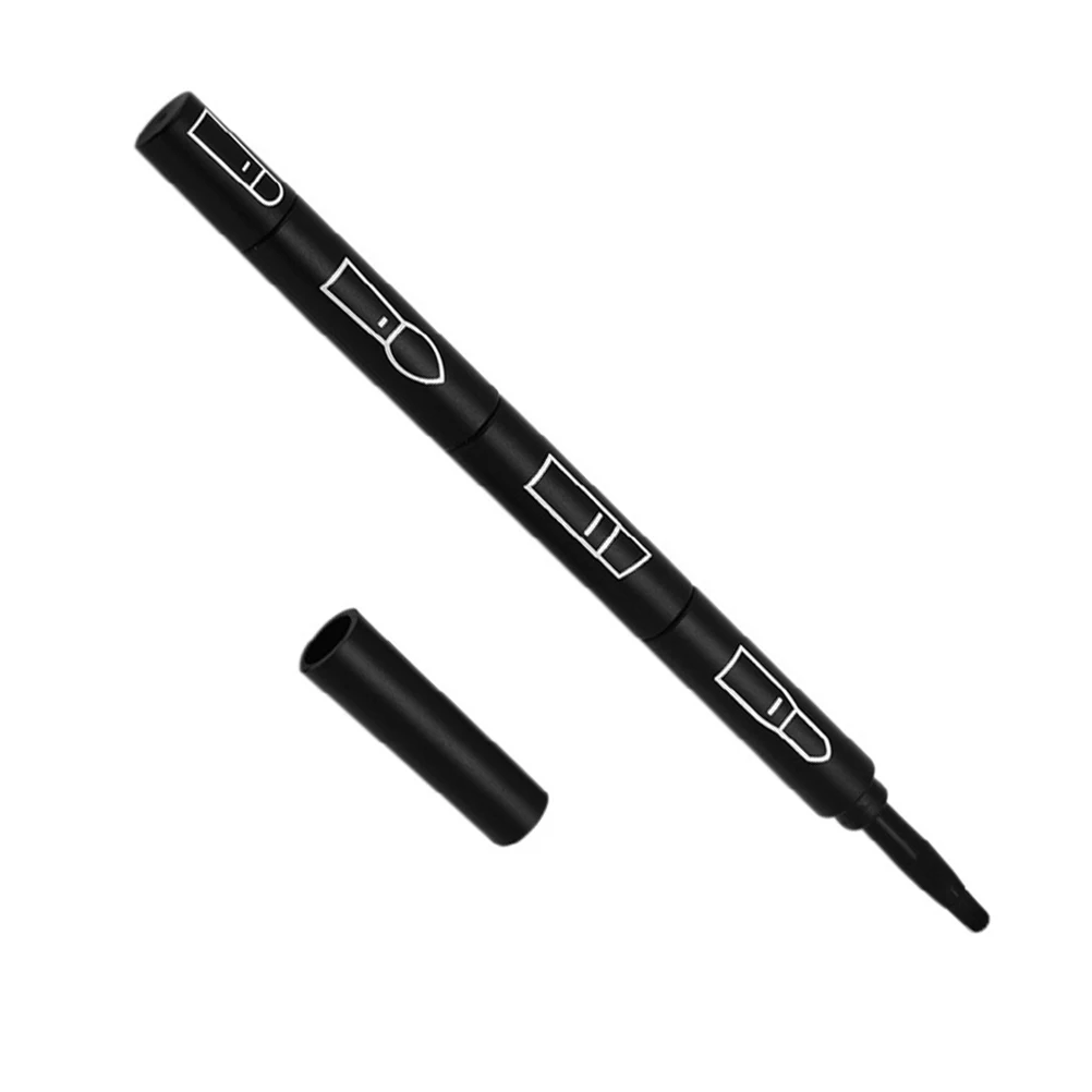 Pinceau de maquillage Portable détachable 4 en 1, 1 pièce, Eyeliner, correcteur, ombre à paupières, outil de voyage
