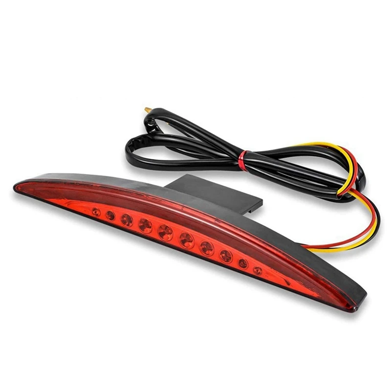 

2X Motorcycle Tail Light LED Brake Light For Breakout EFI FXSB CVO 2013-2017 (Red)