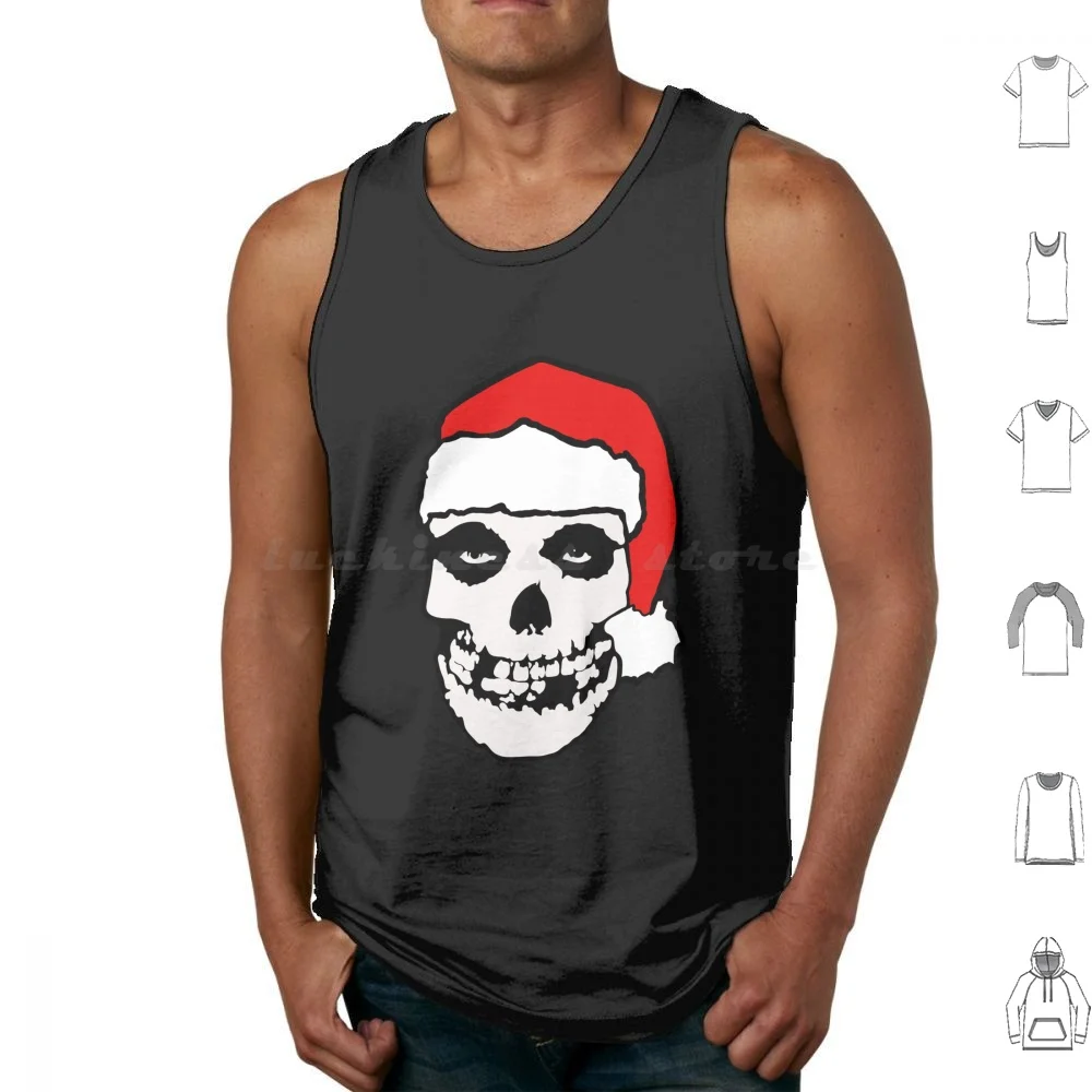 

Tank Tops Vest Sleeveless Punk Heavy Metal Metal Christmas Xmas Merry Xmas Merry Christmas Ugly Christmas Funny Christmas