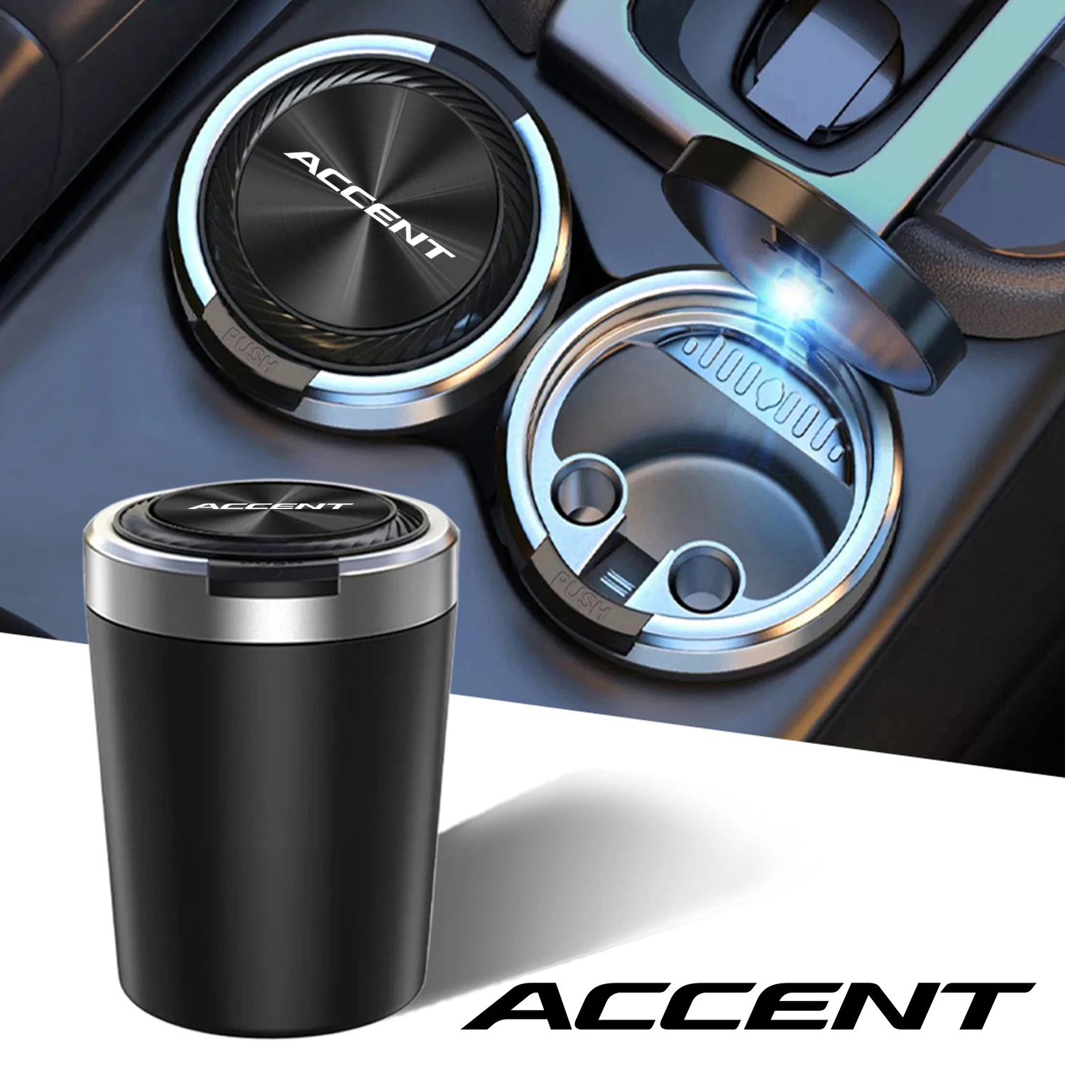 car cenicero ashtray texture car accessoires for Hyundai accent