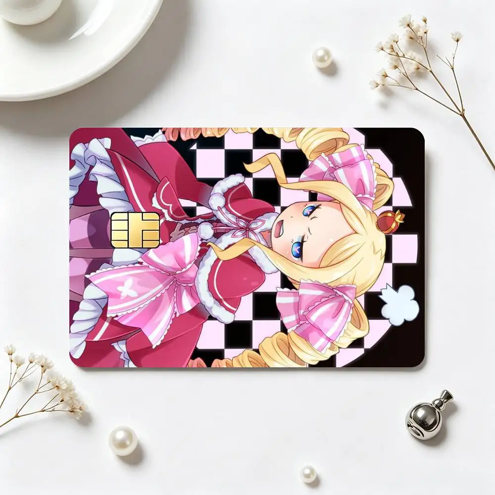 Cute Beatrice Cartoon  Credit Card HD Stickers Small Chip Waterproof Sticker Game Card Decal Gift