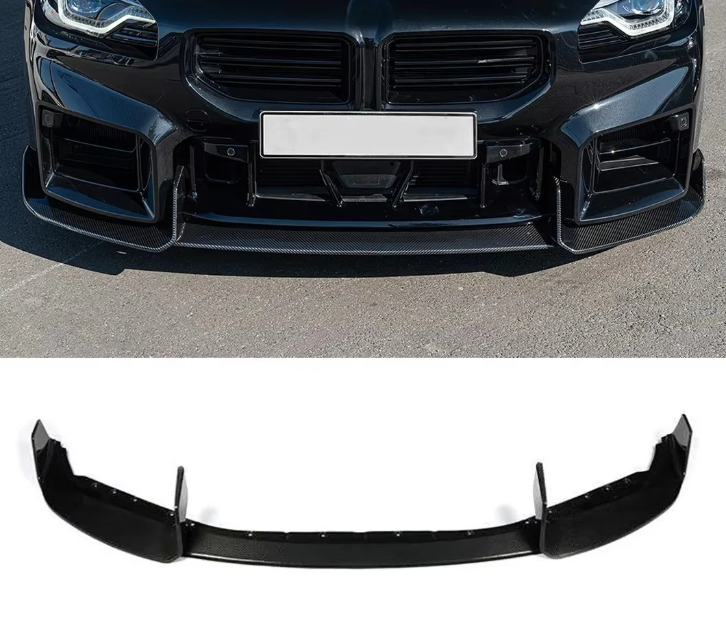 

PU-Design for 2023 M2 G87 Bumper Upgrade AD Style Body Kit Car Accessories Dry Carbon Fiber Front Lip Flawless and Durable