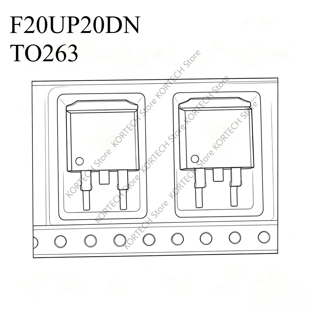 10PCS/LOT F20UP20DN TO263 Diesel ECU Computer Board Ignition Drive SMD Transistor