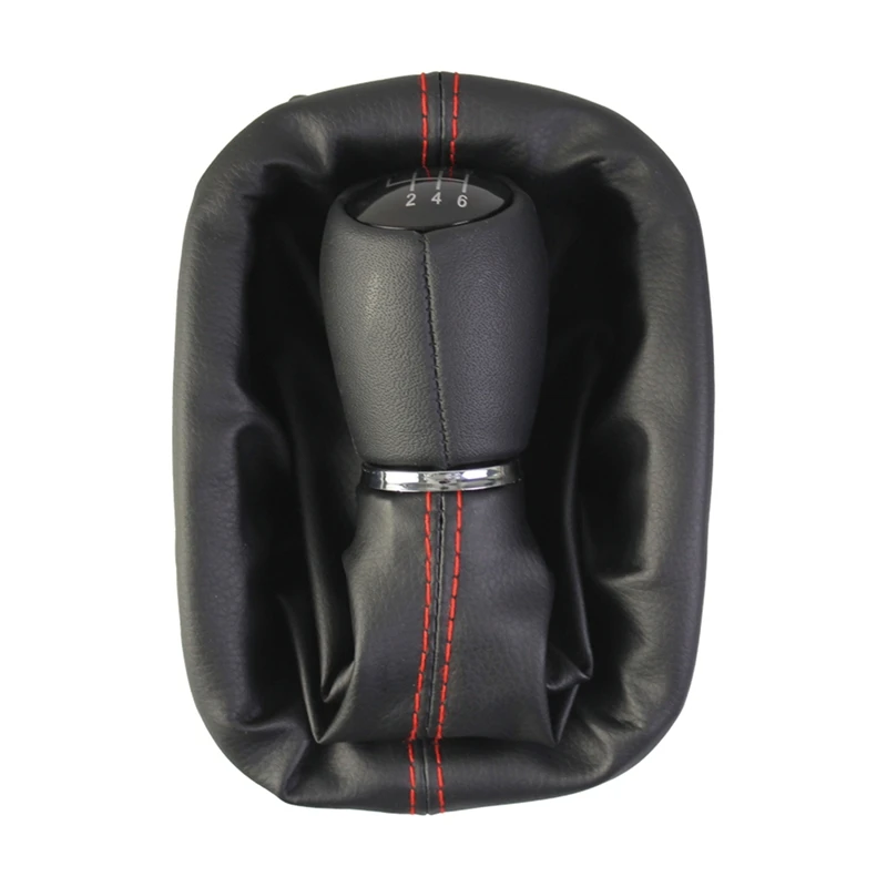 Super Sale For Seat Leon 1 MK1Toledo Ll MK2 Gait 1998-2005 Manual 6 Speed Car Stick Gear Shift Knob Lever HandBall Red