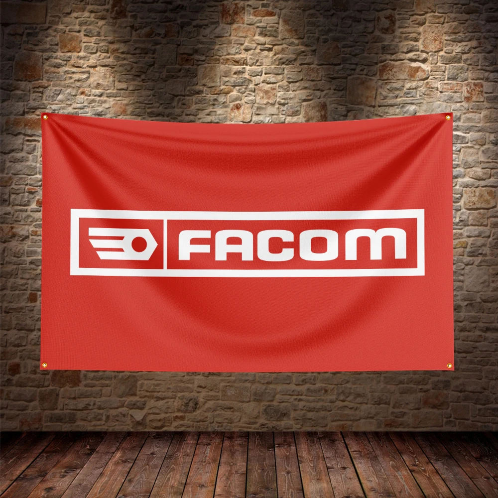 3X5Ft Facoms Flag Polyester Printed Car Banner For Decor