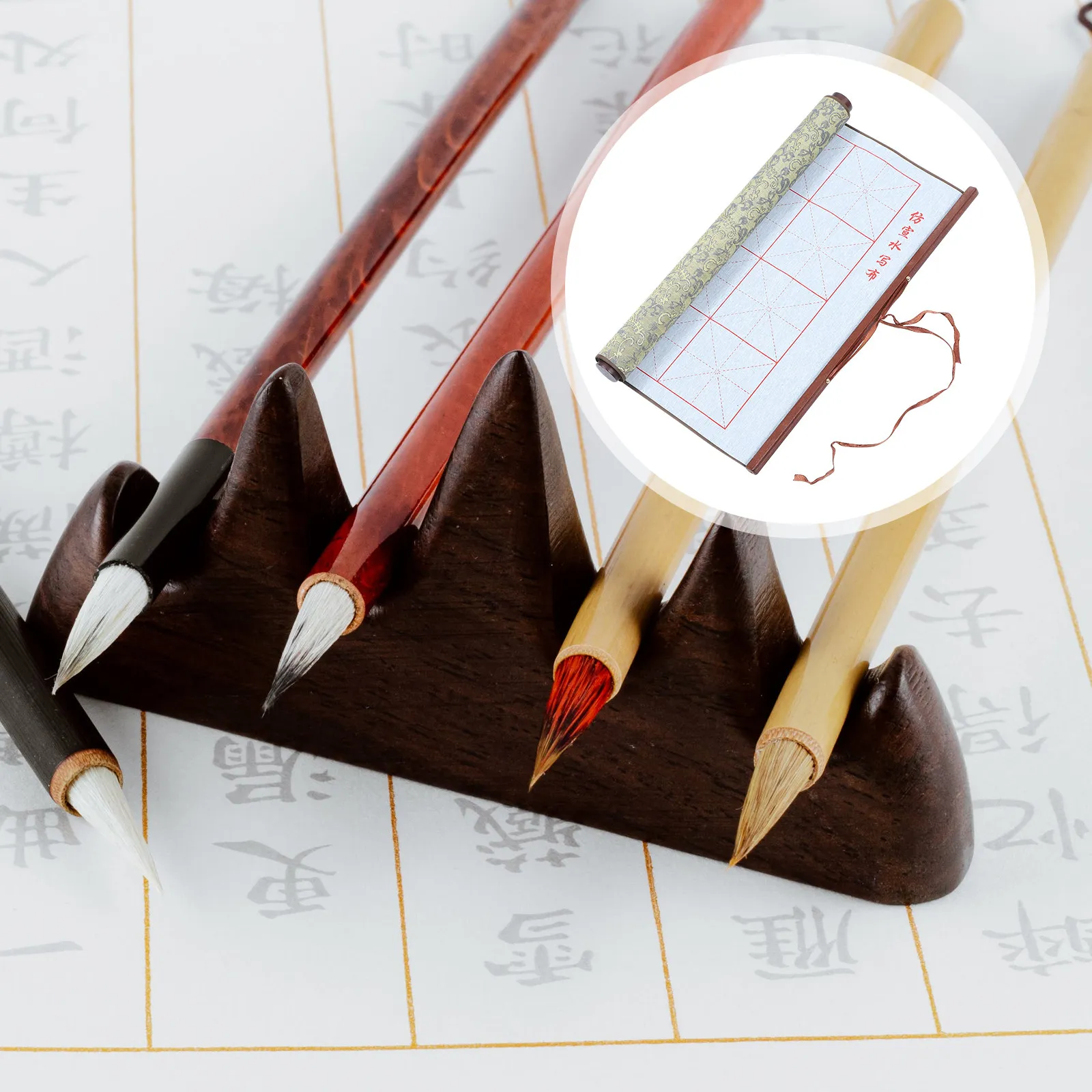 

1 шт. Ткань для письма водой, каллиграфический свиток, китайское искусство, настенный декор, для практики рисования, для самостоятельной сборки, для рукописного ввода, кисть-ручка