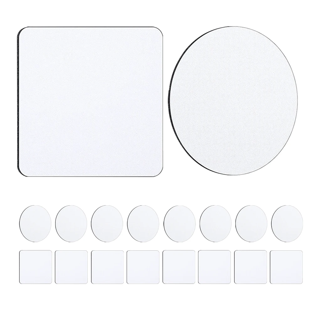 

Dye Sublimation Coaster Cup Blank Coasters Cork for Drinks Absorbant Desk Crafts
