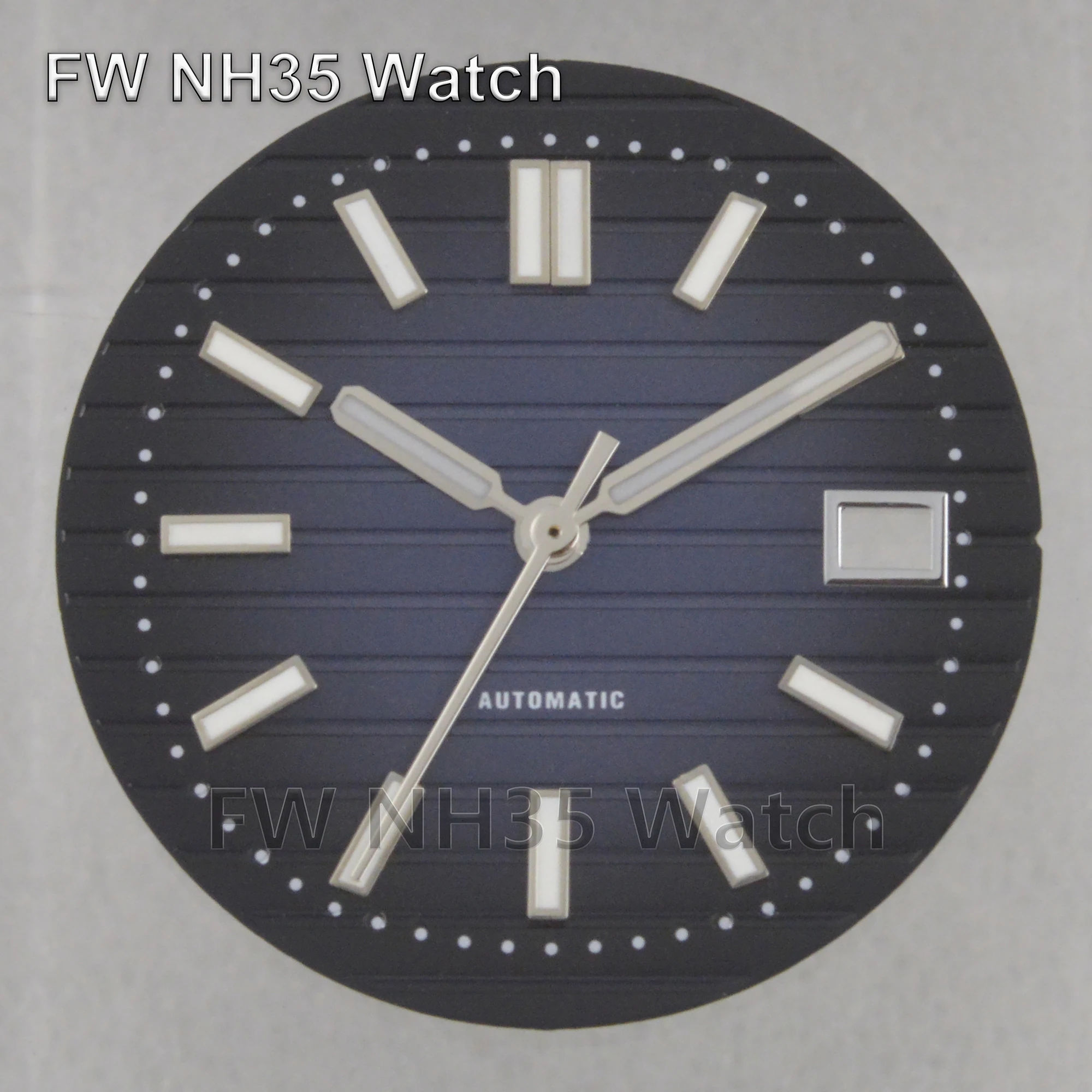 Wijzerplaat voor Nautilus 30.5mm Horloge Gezicht Horloge Accessoires Wijzerplaten Fit NH35 Mechanische Beweging Lichtgevende Wijzers Met Wijzerplaten