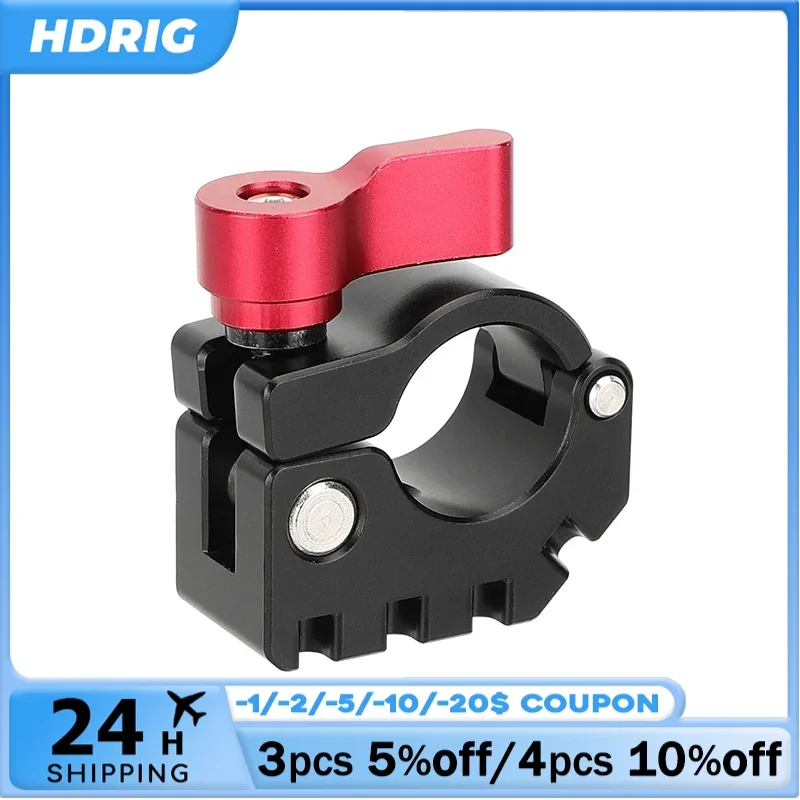 

HDRIG 19 мм стержневой зажим с защитой от поворота 1/4 "-16 и 3/8"-20 женских креплений для фотографий аксессуары