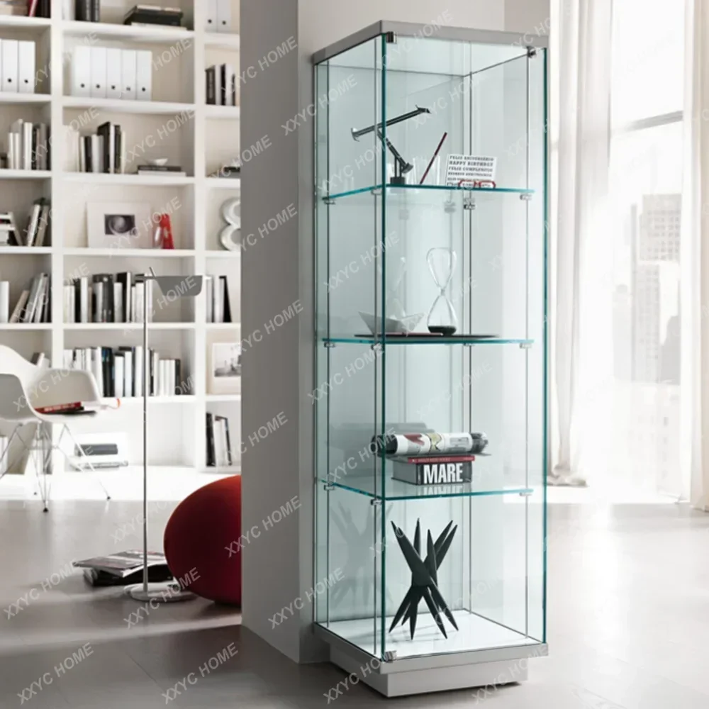 A  Acrylic figure display toy model blind box display cabinet modern simplicity Italian minimalism