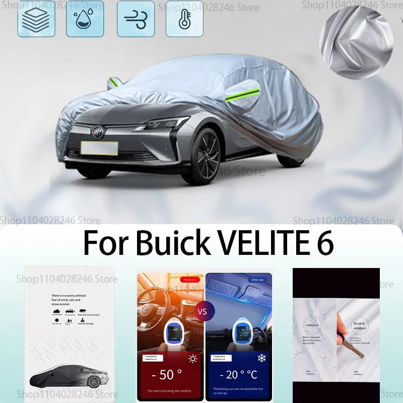 For Buick VELITE 6 Car clothing sun protection snow prevention antifreeze car protective cover auto cover