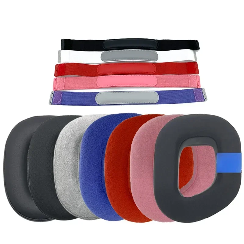 

Replacement Earpads /Head beam cushion For Corsair HS80 RGB Earmuffs Ultra-soft Sponge Cushion Cover Headphone repair parts 12.2