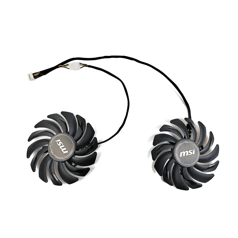 MSI 87MM   PLD09210S12HH RTX 2060 SUPER VENTUS GP GPU FAN，FOR MSI RTX 2060 SUPER VENTUS GP OC、RTX 2070 VENTUS GP Video card fan