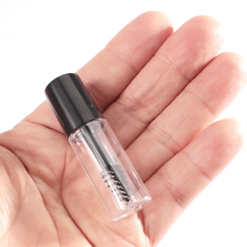 Empty Mascara Bottles With Wand Refillable 0.8ml Empty Mascara Tube DIY Wand Eyelash Cream Container Liquid Bottle