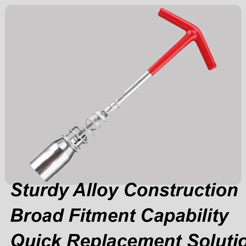 

Spark Plug Wrench T-Handle Spark Plug Wrench Replacement Remover Installer For Car Motorcycle Engine Equipment Outdoor Vehicle