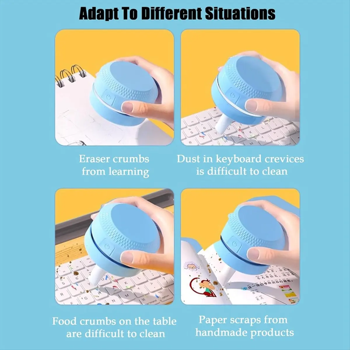 

*A91P Smart Vacuum Cleaner Powerful Handheld Silent Vacuum Cleaner with Larger Storage 360° Cleaning Without Dead Angles