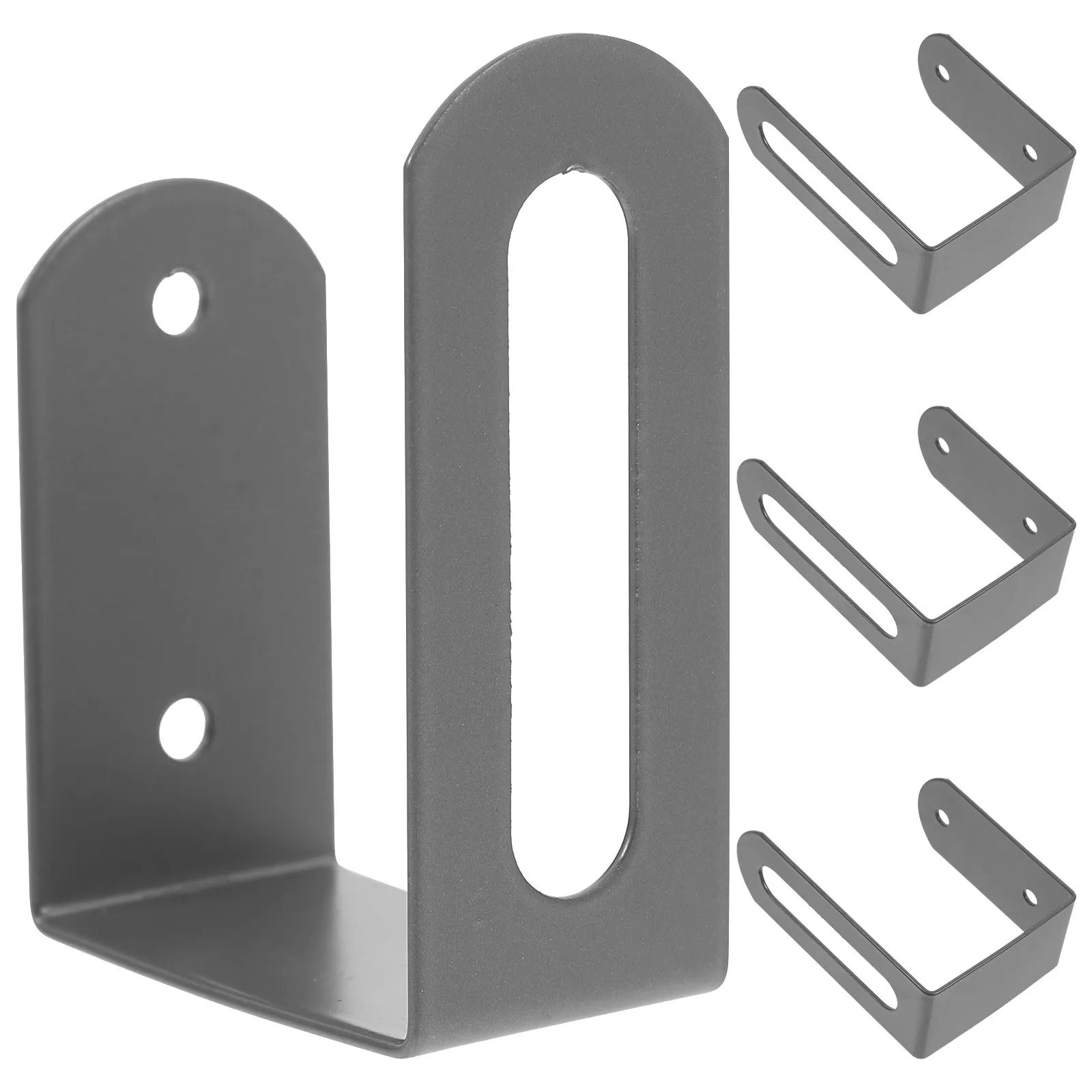 4Pcs Wall Keyboard Holder Metal Keyboard Support Rack for Mechanical Keyboards Desk Space Saving Wall Mount Solution
