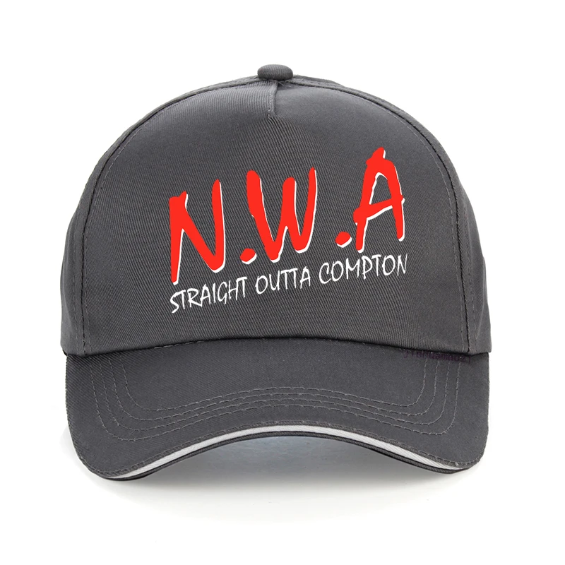 Fashion Men Print N.W.A straight Outta Compton hat Summer Unisex NWA Hip Hop hats Adjustable Summer baseball cap