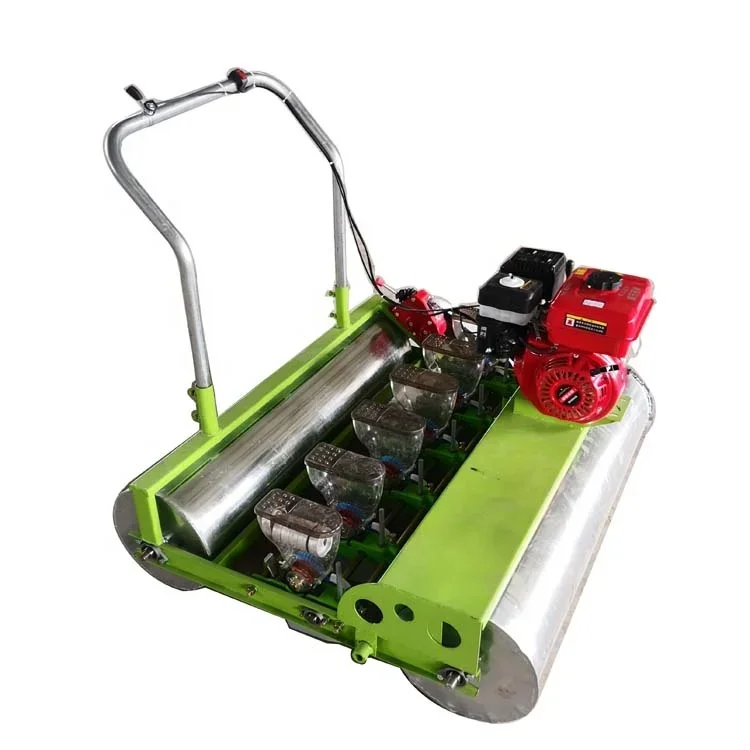 Farm machinery gasoline small seed seeder hand push vegetable planter machines