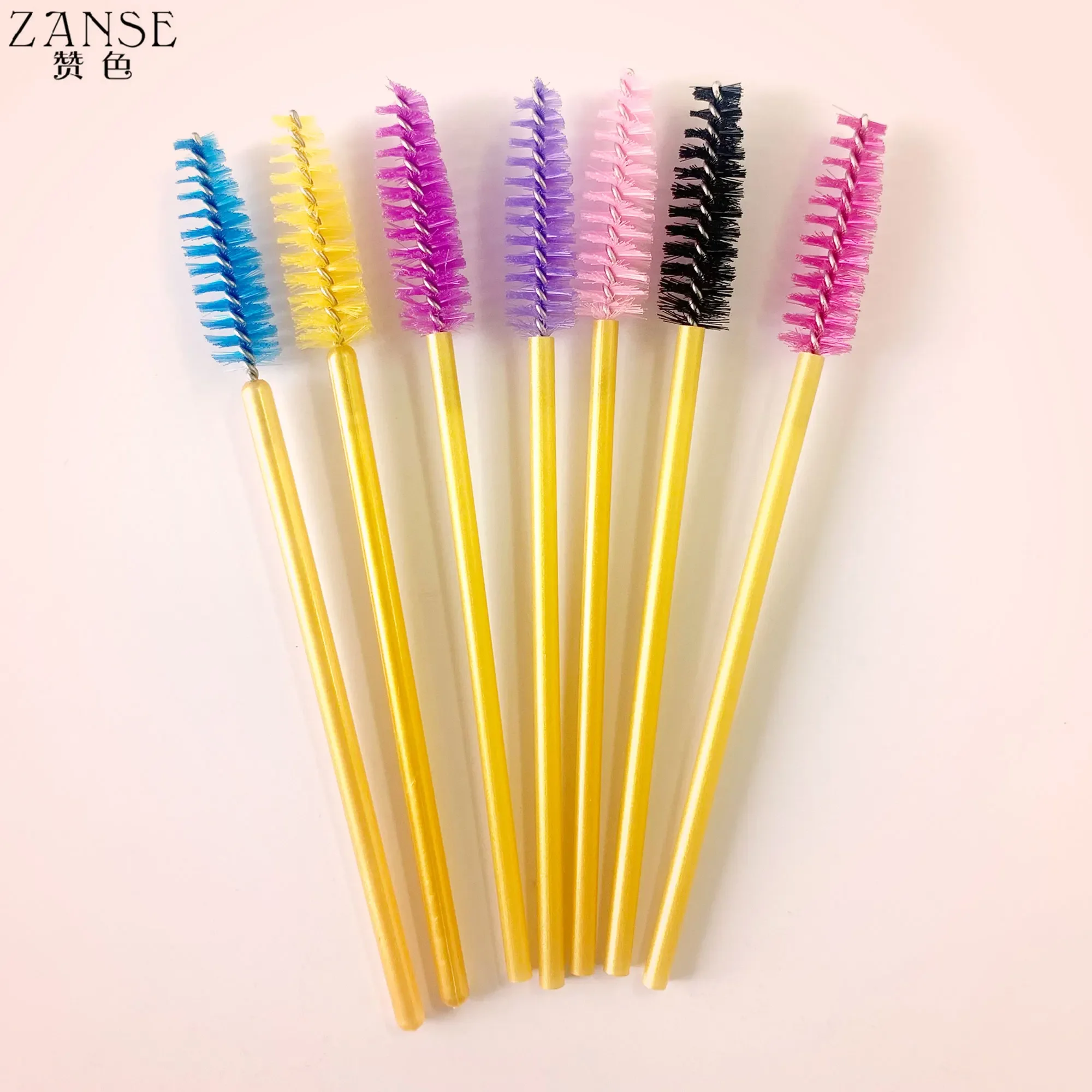 500pcs Eyelash Brush Makeup Brush Mascara Wands Eyelash Extension Tools Applicator Lash Extension Supplies Wholesale