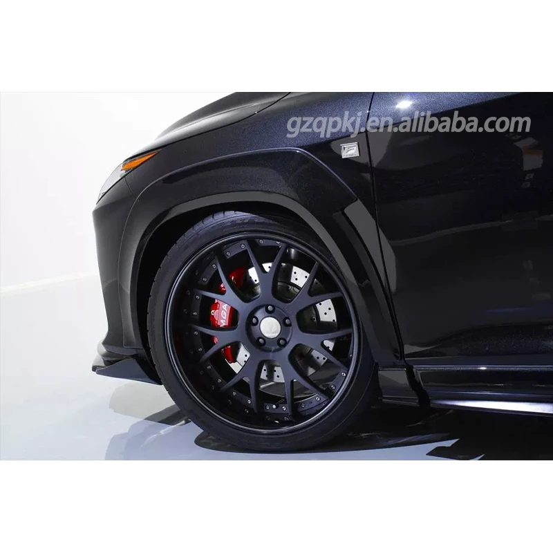 For 16-19 Lexus Rx200 - Rx450 AIMGAIN Wide Fender Wheel Eyebrow Carbon Fiber Wheel Eyebrow Body Kit Modified Parts Bumper