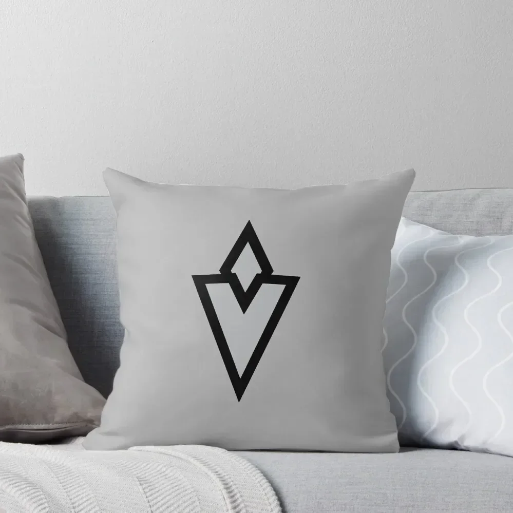 

Quest Marker Sticker Throw Pillow covers for pillows luxury decor anime girl sleeping pillows pillow