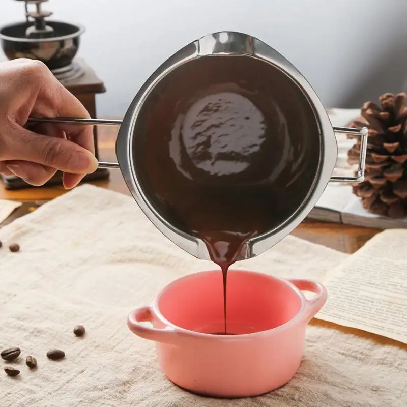 Candle Wax Melting Boiler Pot With Heat Resistant Handle For Melting Chocolate Candy And Candle Making Supplies