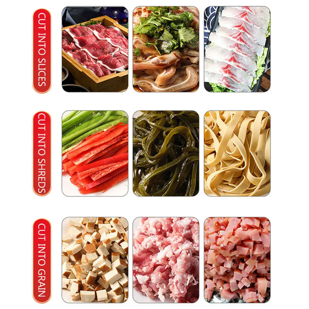 ماكينة تقطيع اللحوم الكهربائية الأوتوماتيكية، ماكينة تقطيع اللحوم متعددة الوظائف، ماكينة تقطيع اللحوم من الفولاذ المقاوم للصدأ