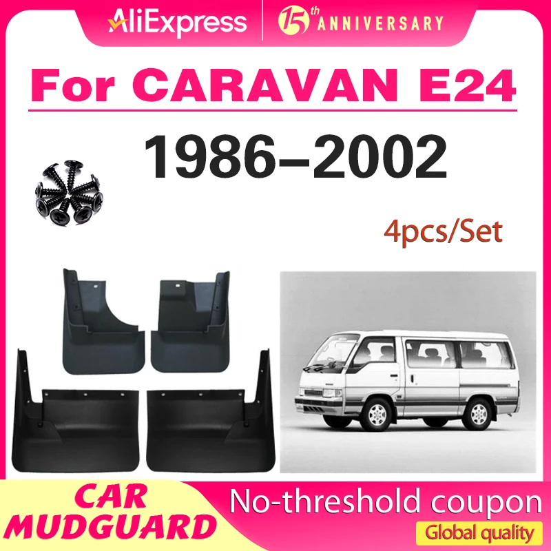 

For Nissan CARAVAN E24 1986-2002 87 88 89 80 91 92 93 94 95 96 97 98 99 01 Fender Mudguard Mud Flaps Guard Splash Flap Mudguards