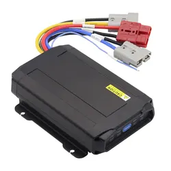 25A 12V DC to DC Battery Charger with Plug Universal Compatibility Battery Charger for Charging AGM Gel Calcium LiFePO4 Batterie