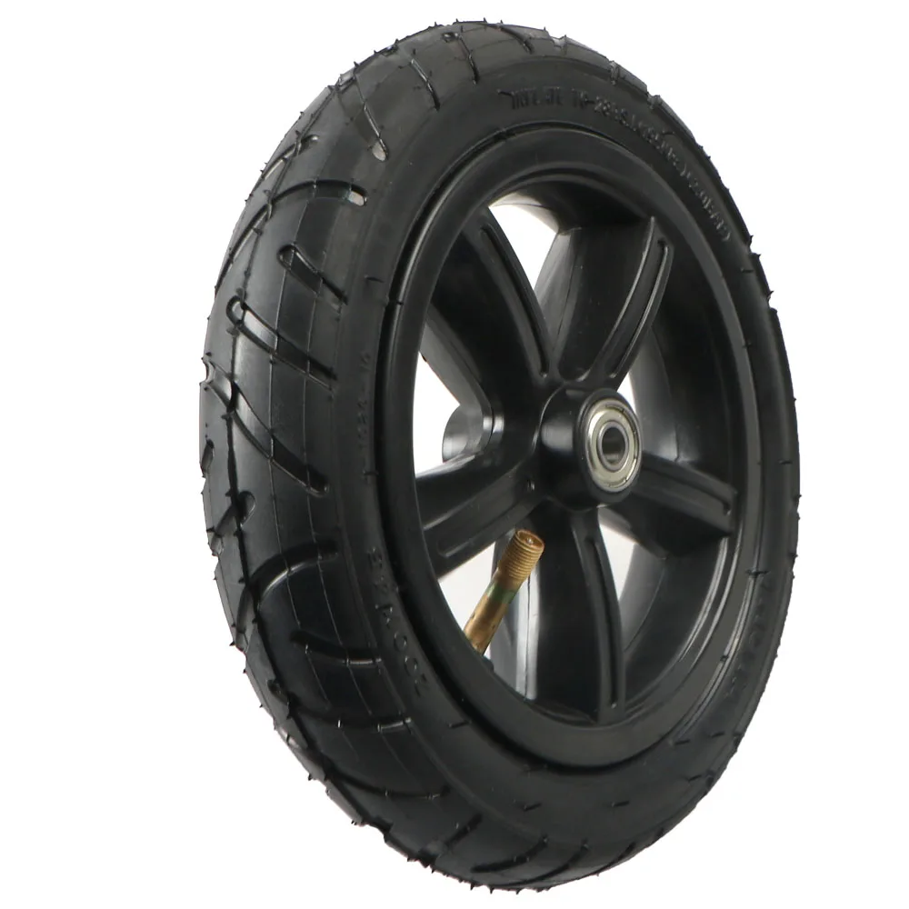 

8 Inch Pneumatic Wheel 200x45 Pneumatic Wheel with Inner Tube for Electric Scooter with Hub and Bearings(1pcs)