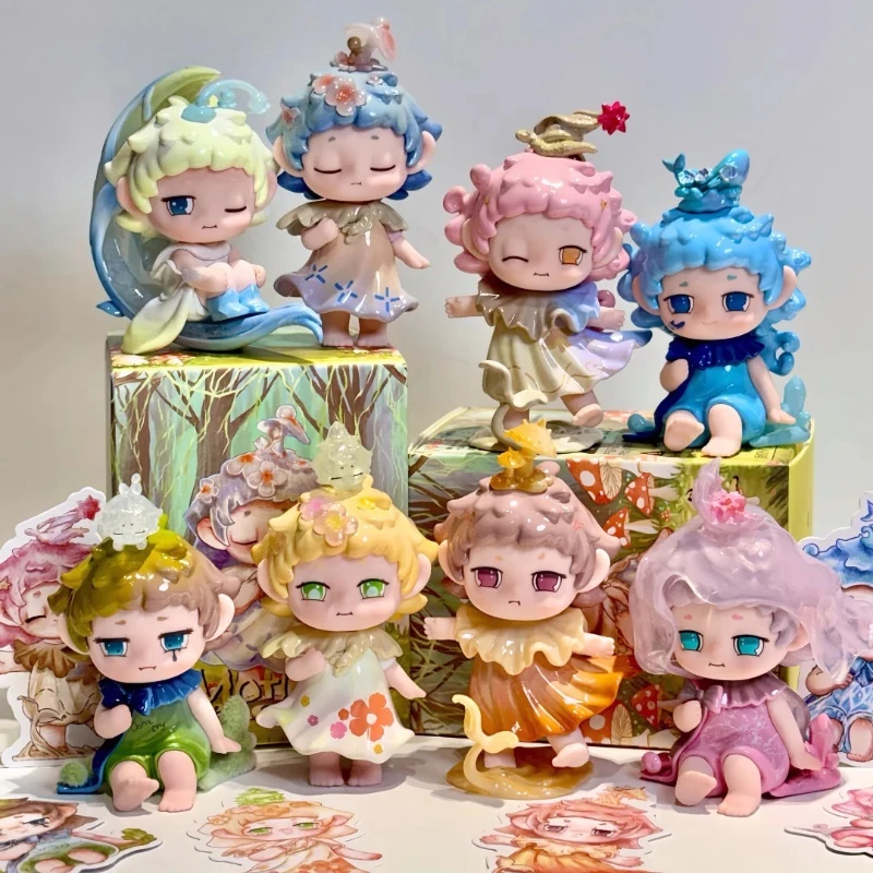 

Новая серия FAYA Emotional Bloom, слепая коробка, игрушки-сюрприз, загадочная коробка, кавайная аниме-фигурка, коллекция кукол, модель, украшение для комнаты, подарок