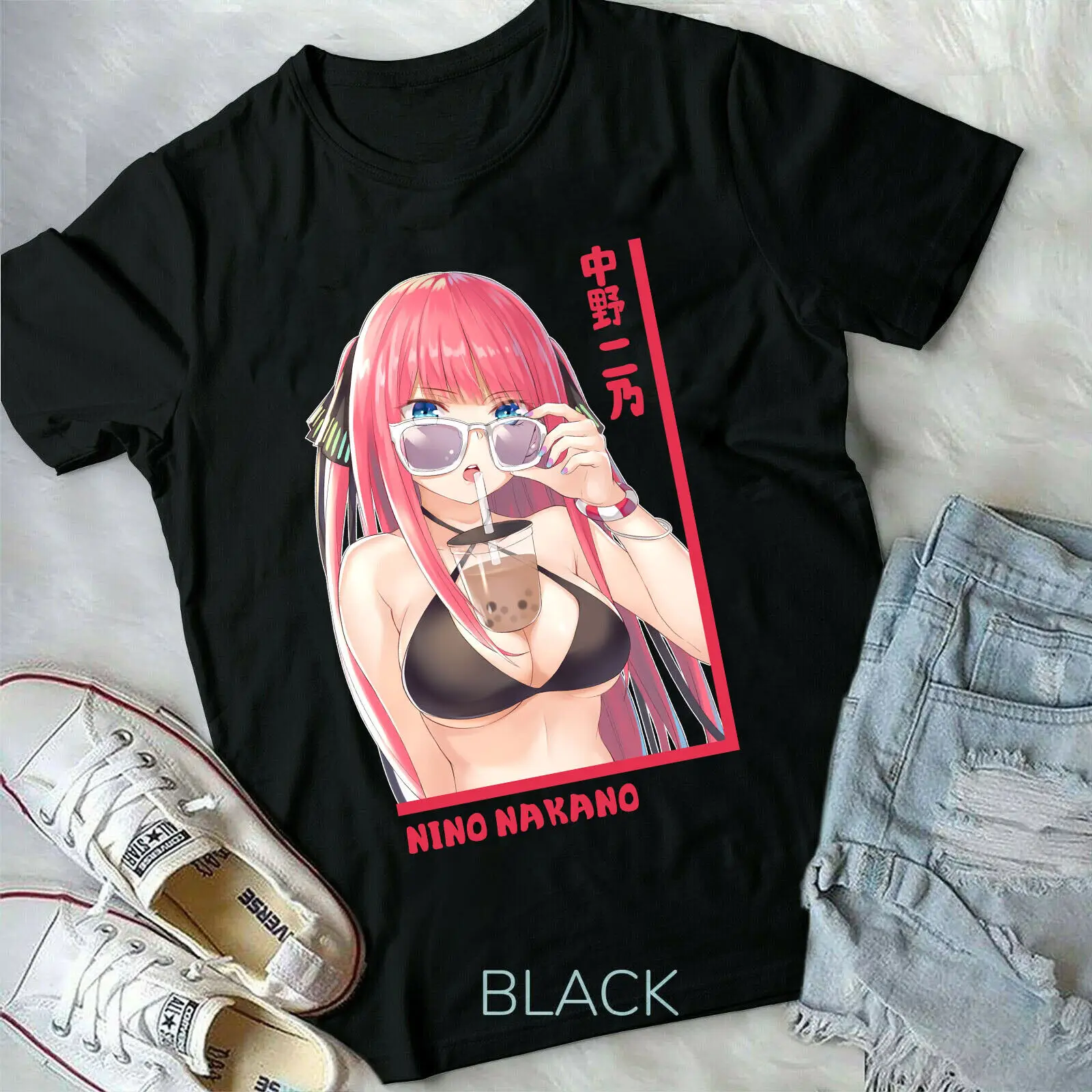 Nino Nakano, 5-toubun no Hanayome,new Anime Waifu new Unisex T-Shirt