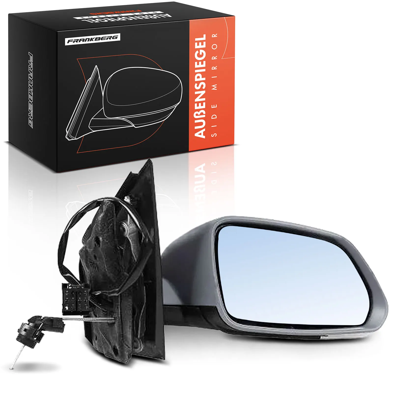 Frankberg 1x Buitenspiegel Links voor Skoda Octavia I 1U2 1 U5 1.4L 1.6L 1.8L 1.9L 2.0L 1996-2010 1U0857537D01C 1U1857501DO1C