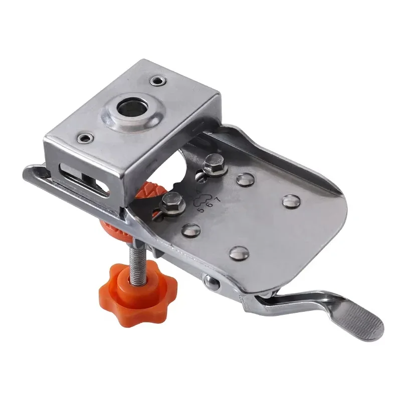 Stainless Steel 35mm Adjustable Hinge Hole Opener Locator Woodworking Puncher Drilling for Cabinet Doors