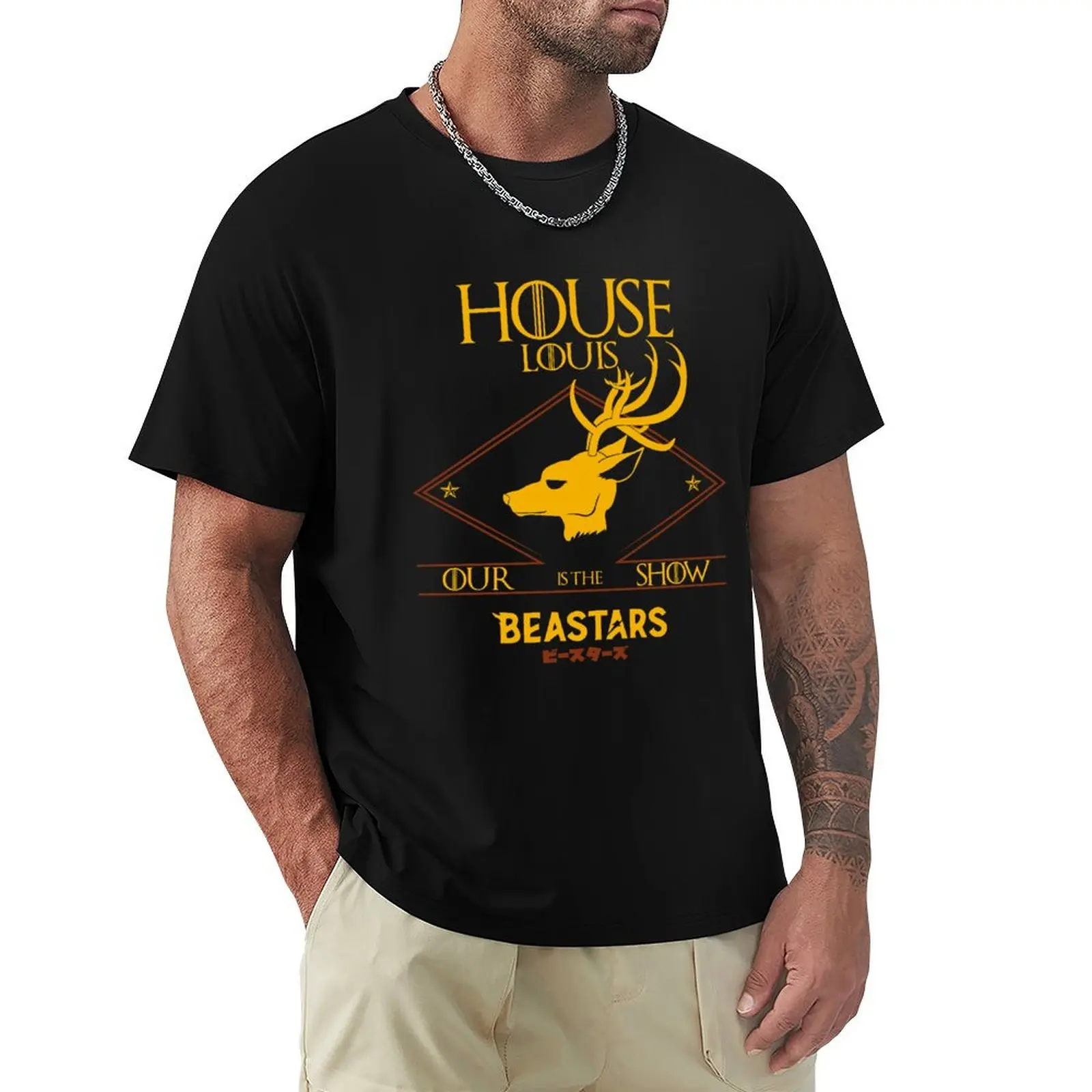 

BEASTARS: LOUIS T-Shirt funny gifts vintage graphic tee Short sleeve tee Personalized t-shirt tee shirts for men