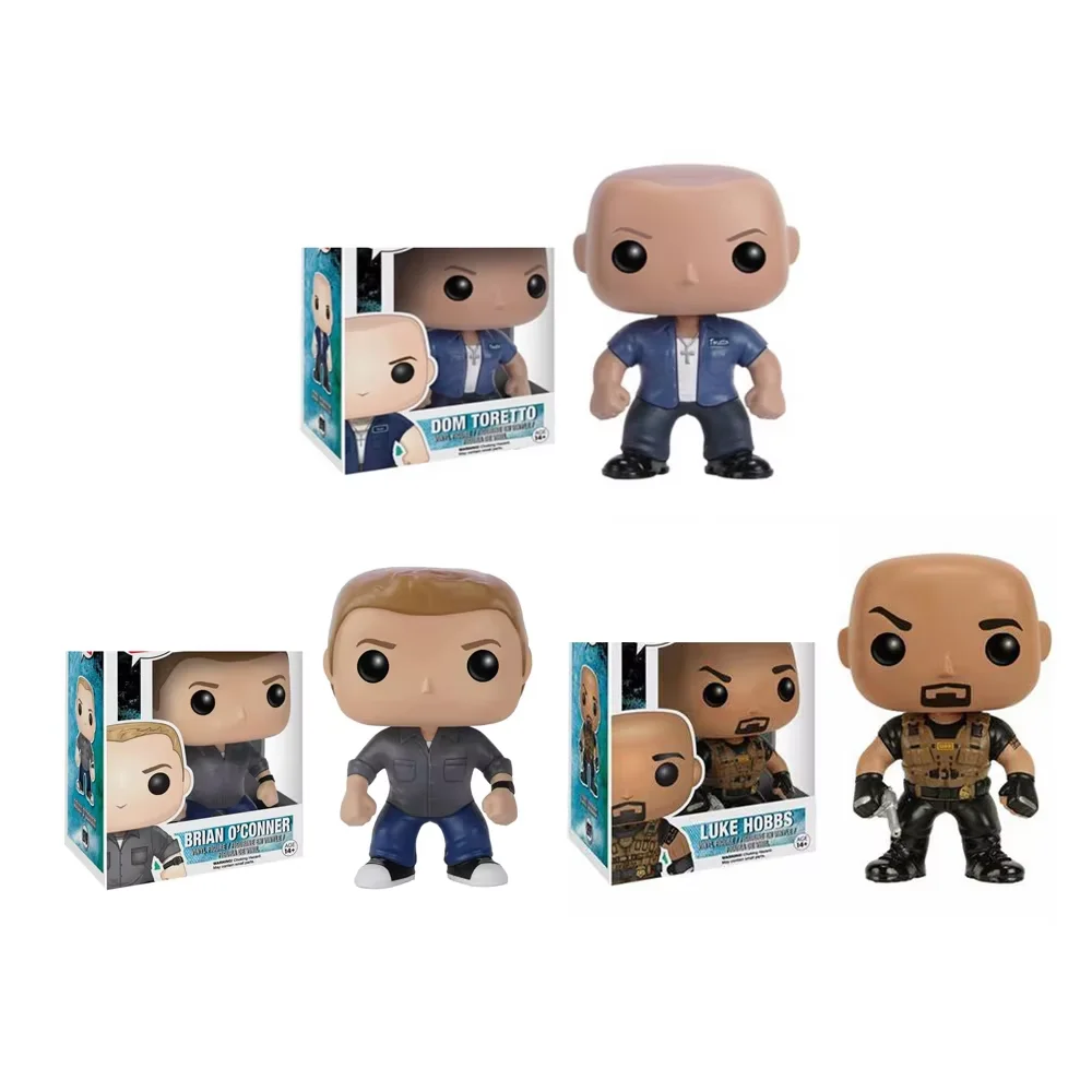 Funko pop MOVIES The Fast and Furious 275 #276 #277 # Vinyl Figure Action Toy Figures Collection Model Children Toys