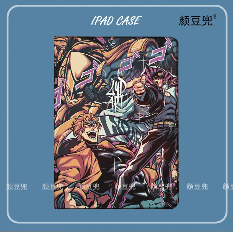 

JoJo's Bizarre Adventure Kujo Jotaro Case For iPad Air 4 5 10.9 Mini 5 6 for 2022 12.9in IPad Air 1 2 9.7 Tablet Soft Fundas