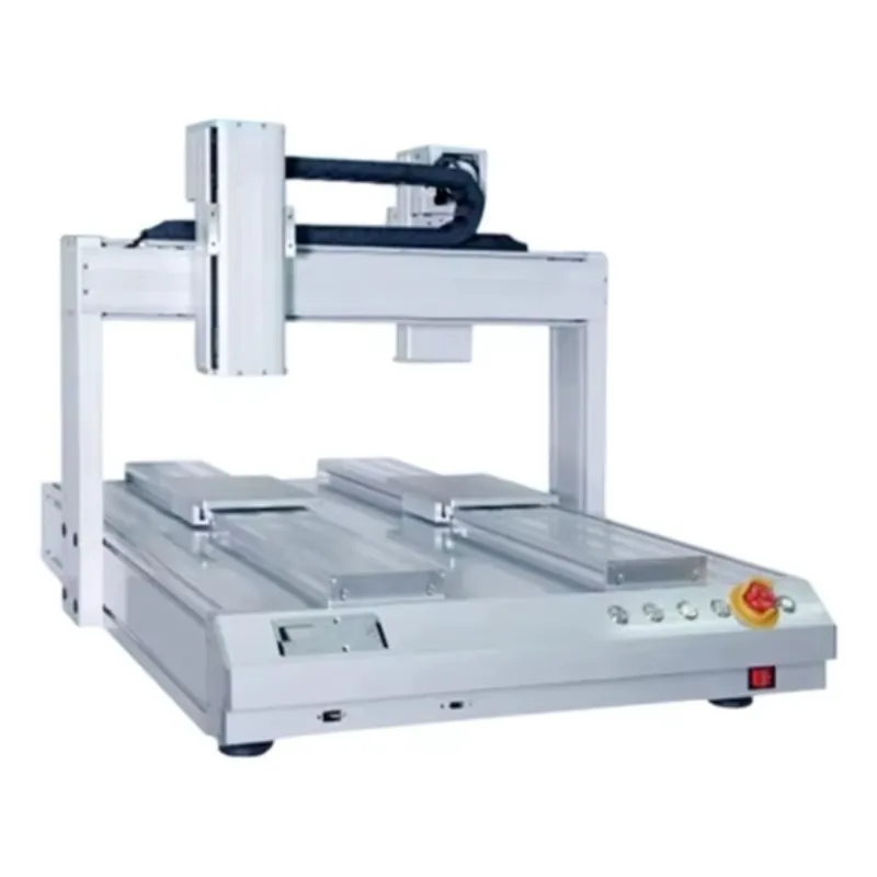 Dual-Material Automatic Dispensing Robot Precision Epoxy & Ab Glue Delivery System For LED Chip Encapsulation